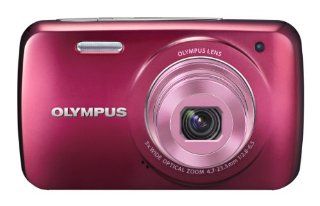Olympus VH 210 Digitalkamera 3 Zoll rot: Kamera & Foto