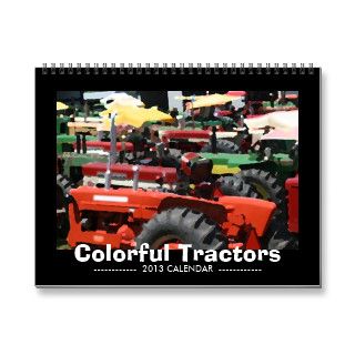 Tractor Calendar Colorful Tractors (2013)