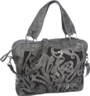 Tamaris Business Bag Nina A610 07 12 270 206, Damen Business Taschen, Grau (graphite 206), 41x29x10 cm (B x H x T): Schuhe & Handtaschen