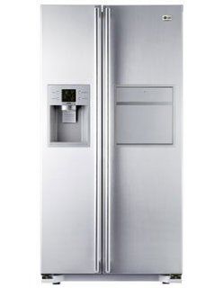 LG GW P227YLQK Side by Side Khlschrank mit 544l, Indoor IceMaker, Soft Touch Barfach, Touch LED,: Elektro Grogerte