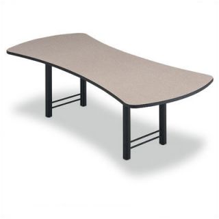 ABCO 120 Wide Presentation Top Conference Table with Slab Base