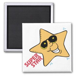 Super Star ~ Saying ~  Word Play Refrigerator Magnets