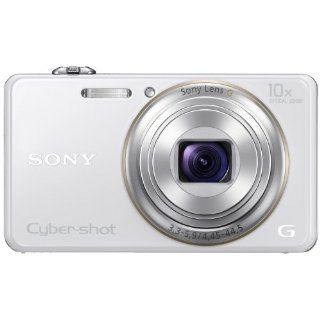 Sony DSC WX100W Cyber shot Digitalkamera 2,7 Zoll wei: Kamera & Foto
