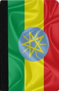 Rikki KnightTM Ethiopia Flag Design Black pu Leather and Faux Suede Case for Apple iPad Mini: Computers & Accessories