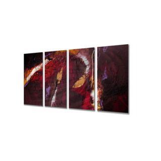 All My Walls Low Light by Ruth Palmer, Abstract Wall Art   23.5 x 48