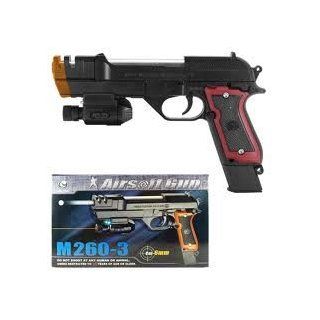 AIRSOFT M260 3 SPRING POWERED HAND GUN FPS  PROP GUN FOR STAGE : Airsoft Pistols : Sports & Outdoors