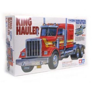 Tamiya RC King Hauler Truck 1/14 Scale Semi Kit: Toys & Games