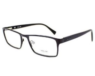 Police eyeglasses V 8840 N 0531 Metal Semi matt Black   Matt Black at  Mens Clothing store