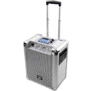 PYLE PRO PCMX265W Battery Powered Portable PA System with USB/SD, DJ Controls, And Aux Inputs Musical Instruments