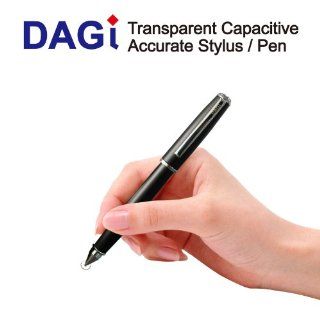 DAGI Capacitive Stylus Pen for iPod Touch, iPad ,iPhone Black P508: Cell Phones & Accessories