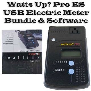 Electronic Educational Devices Watts Up? Pro ES USB Electric Meter Bundle With Software: Home Improvement