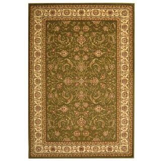 Lyndhurst Collection Sage/ivory Traditional Rug (9 X 12)