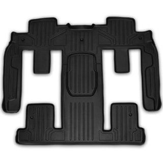 Maxliner MAXFLOORMAT Second and Third Row Custom Fit All Weather Floor Mats For Select Chevy/Buick/GMC Models   (Black): Automotive