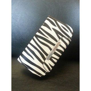 Eagle Cell Leather Pouch for Samsung Galaxy S3   Retail Packaging   Black and White Zebra: Cell Phones & Accessories