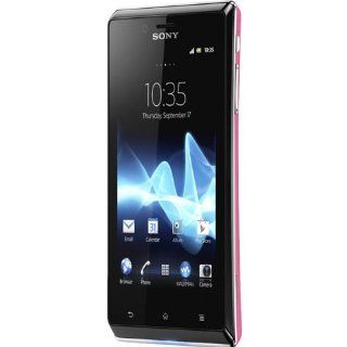 Xperia J Big Screen Smartphone Pink: Cell Phones & Accessories