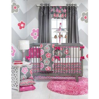Addison 4 Piece Baby Crib Bedding Set with Bumper by Sweet Potato : Glenna Jean Crib Bedding : Baby