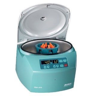Hettich 2300 01 EBA 270 Small Centrifuge with Swing Out Rotor and Tube Carriers, 1 to 99 min, 4000 rpm, 6 x 15mL Tubes Rotor: Science Lab Centrifuge Rotors: Industrial & Scientific