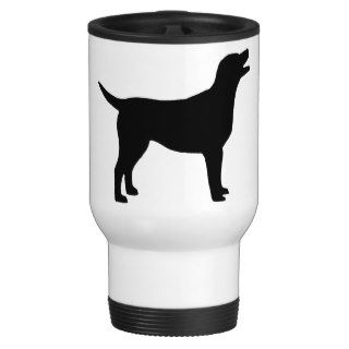 Labrador Retriever (in black) Coffee Mug