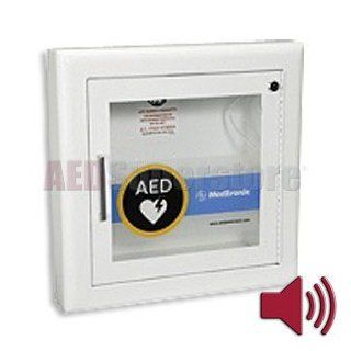 Cabinet Semi Recessed with Alarm & Rolled Edges   11998 000292: Health & Personal Care
