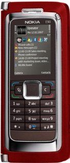 NOKIA E90 COMMUNICATOR RED UNLOCKED SMART CELL PHONE: Cell Phones & Accessories