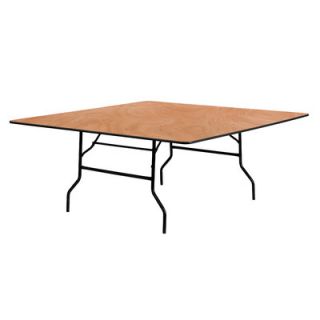 FlashFurniture 72 Square Folding Table YT WFFT72 SQ GG