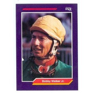 Bobby Walker Jr. trading card (Horse Racing) 1992 Jockey Star #275 Entertainment Collectibles