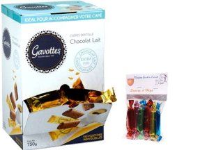 1 x French fines pancakes Gavottes milk chocolate from France Crpes dentelle Gavottes chocolat au lait loc maria   26, 46 oz   150 serves + 1 sachet of barley sugar Thodore Bardin Cuinet : Cookies Gourmet : Grocery & Gourmet Food
