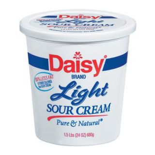 Daisy Original Flavor Light Sour Cream 24 oz