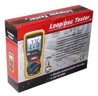 Ruby Electronics DT 5301 Digital LCD Earth Loop Impedance and Prospective Short Circuit (PSC) Tester for European Power Circuit: Electronics