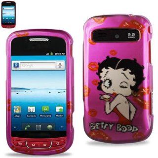 Reiko 2DPC SAMR720 B296 Betty Boop Premium Durable Protective Hard Snap On Case for Samsung Admire (R720)   1 Pack   Retail Packaging   Hot Pink: Cell Phones & Accessories