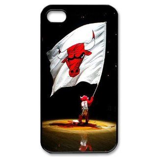 Personalized Chicago Bulls Hard Case for Apple iphone 4/4s case BB297: Cell Phones & Accessories