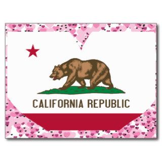 Buy California Flag Post Cards