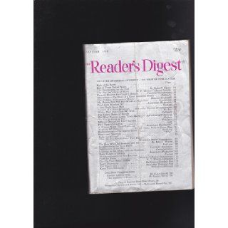 READER'S DIGEST JANUARY 1946, Volume 48, No. 285 Various Books
