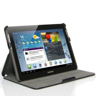 BLUREX Leather Slim folio Case With Multi Angle Stand for SAMSUNG GALAXY TAB 2 10.1 GT P5113: Computers & Accessories