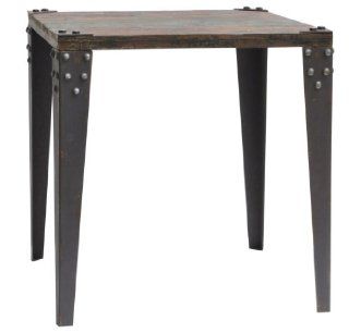 Crestview Industrial Side Table   Patio Side Tables