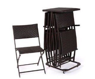 RST Outdoor Perfect Folding Chair Six Pack Patio Furniture By Rst Outdoor Model Op pefcs6t (Discontinued by Manufacturer) : Patio, Lawn & Garden