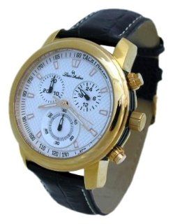 Louis Ardens Zermatt Chronograph Men's Watch With Leather Strap at  Men's Watch store.