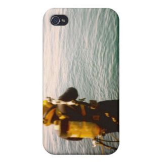 Commercial Diver Splashing In iPhone 4/4S Covers
