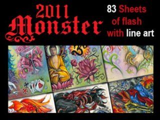 2011 Monster 90 Sheet Tattoo Flash Collection: Health & Personal Care