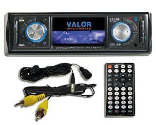 Valor ITS 301D 3 Inch In Dash Touch Screen DVD Monitor : Vehicle Video Products : Car Electronics