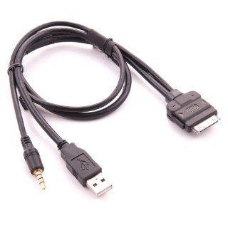 PAC IC KENUSB302V USB and Audio/Video Connection Cable for Select Kenwood Multimedia Stereos: Car Electronics