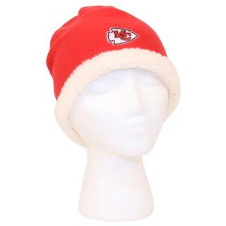 Kansas City Chiefs Women's Faux Fur Knit Hat / Beanie : Sports Fan Beanies : Sports & Outdoors