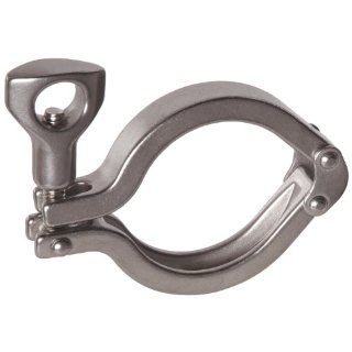 Parker Sanitary Tube Fitting, Stainless Steel 304, Heavy Duty Clamp, 2" Tube OD: Industrial & Scientific