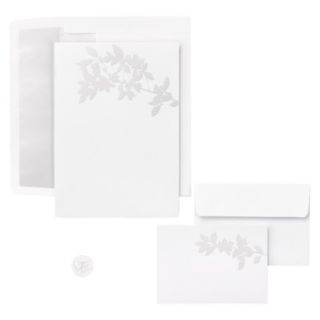 Pearl Leaves Invitations   (50 Counts)