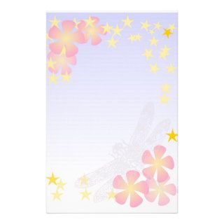 Stationary Dragonfly Stationery Design