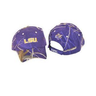 LSU Tigers Real Tree AP Camo Hat : Sports Fan Apparel : Sports & Outdoors