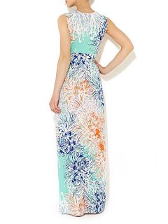 Wallis Multi Print Maxi Dress Multi Coloured