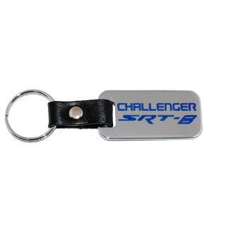 2009 2010 2011 2012 Dodge Challenger SRT 8 Chrome Key Chain Fob Blue Engraving: Automotive