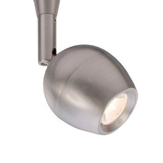 WAC Lighting QF LED 101 WW WBN LED 12 Volt Linear Quick Connect Fixture, Brushed Nickel Color Finish   Track Lighting Connectors  