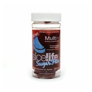 Slice of Life Multi+, Sugar Free Multivitamin for Adults, Gummies 30 ea: Health & Personal Care